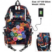 爆款inside out 2 plush头脑特工队动漫周边三色潮流大容量背包  10
