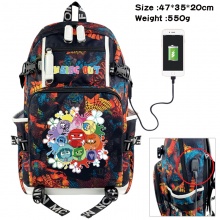 爆款inside out 2 plush头脑特工队动漫周边三色潮流大容量背包  14