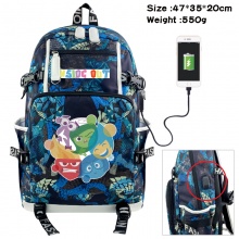 爆款inside out 2 plush头脑特工队动漫周边三色潮流大容量背包  17